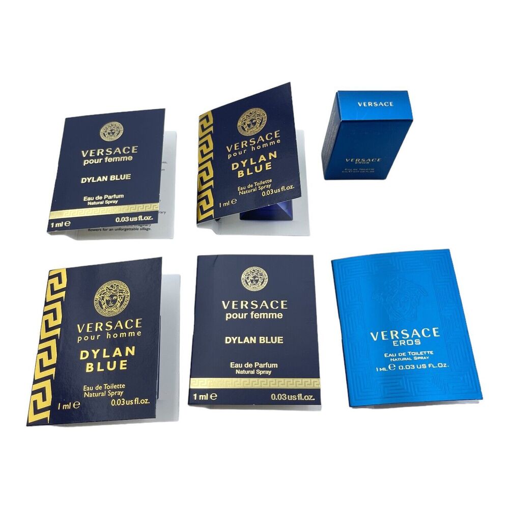 Versace For Men Collection Sample Size 6pcs Set